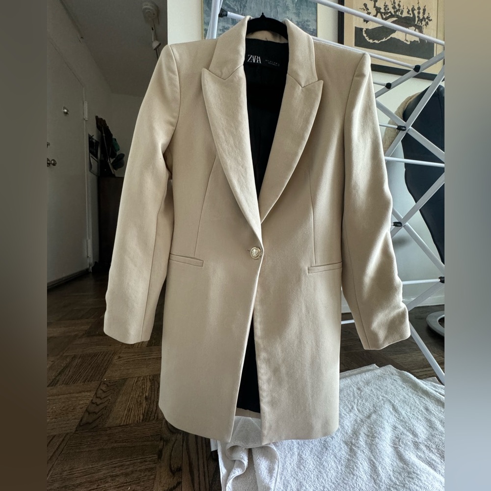 Beige, formal blazer